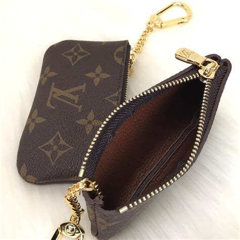 louis vuitton wallet key pouch|Louis Vuitton coin pouch keychain.